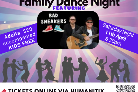 Family Dance Night 11th April 6:30 PM