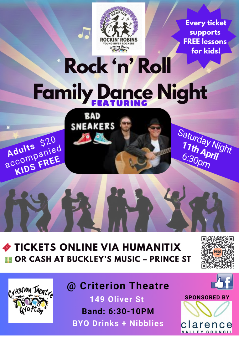Family Dance Night 11th April 6:30 PM